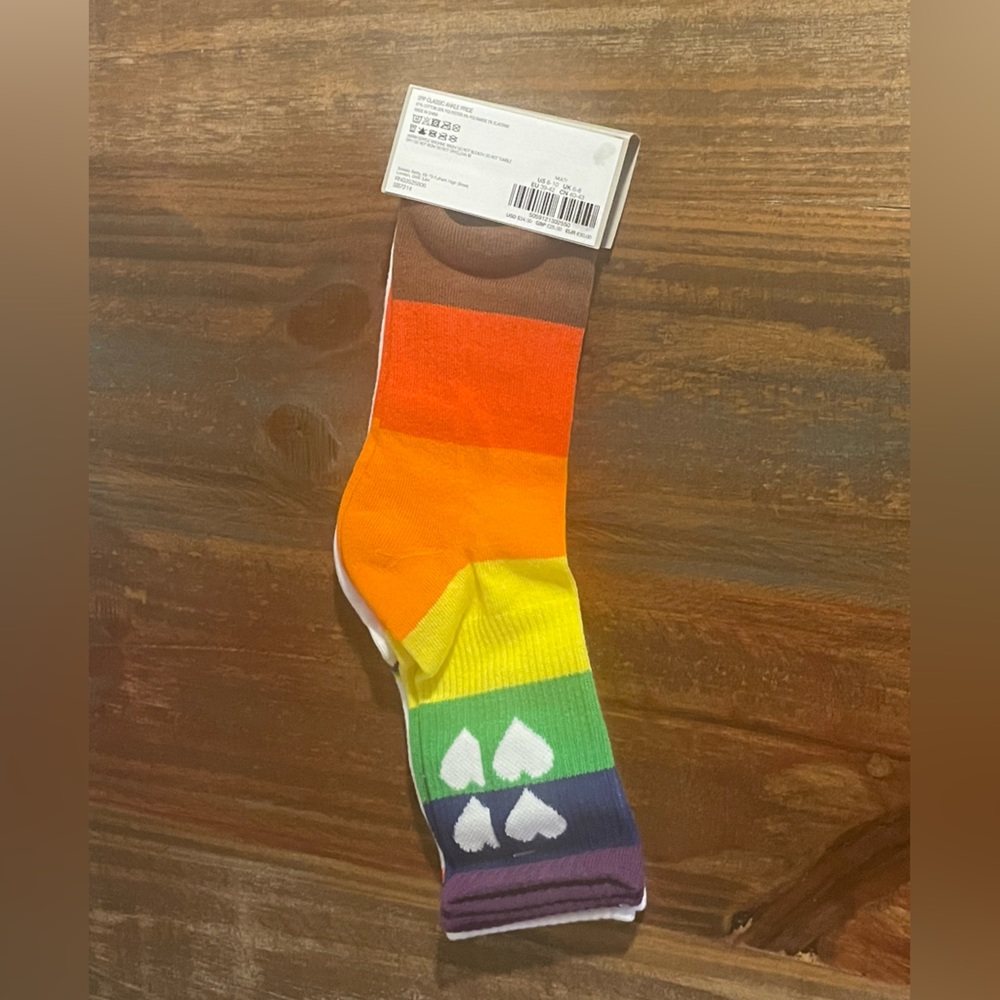 Sweaty Betty ✨2-pack✨ Pride Crew Socks Ladies 6 - 10